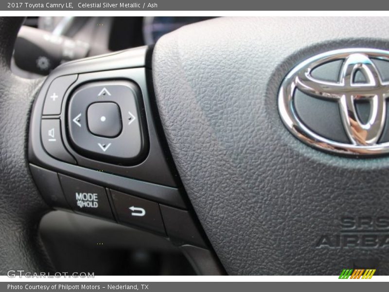Celestial Silver Metallic / Ash 2017 Toyota Camry LE