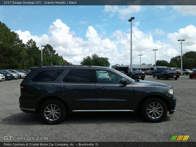 Granite Metallic / Black 2017 Dodge Durango SXT