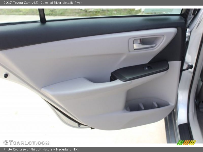 Celestial Silver Metallic / Ash 2017 Toyota Camry LE