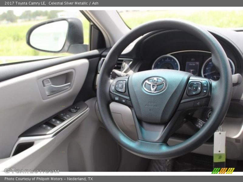Celestial Silver Metallic / Ash 2017 Toyota Camry LE