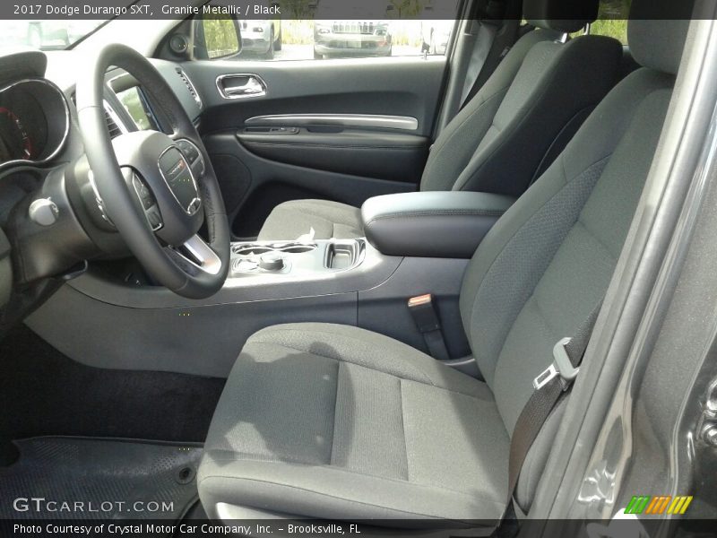 Granite Metallic / Black 2017 Dodge Durango SXT