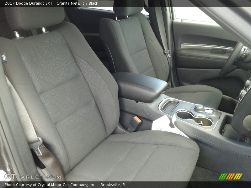 Granite Metallic / Black 2017 Dodge Durango SXT