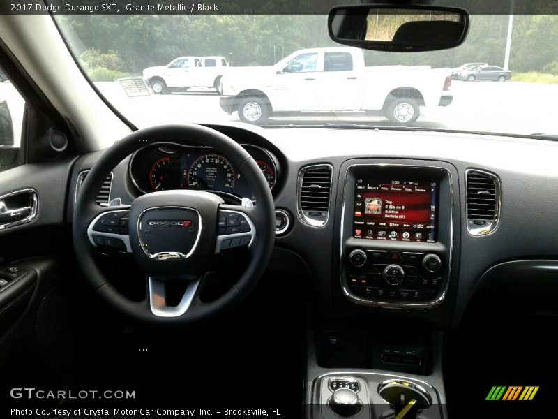Granite Metallic / Black 2017 Dodge Durango SXT