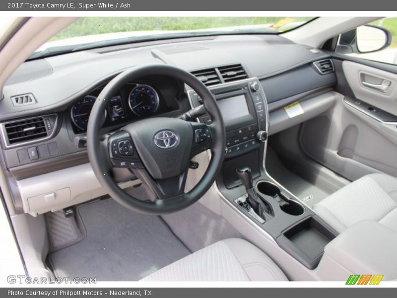Super White / Ash 2017 Toyota Camry LE
