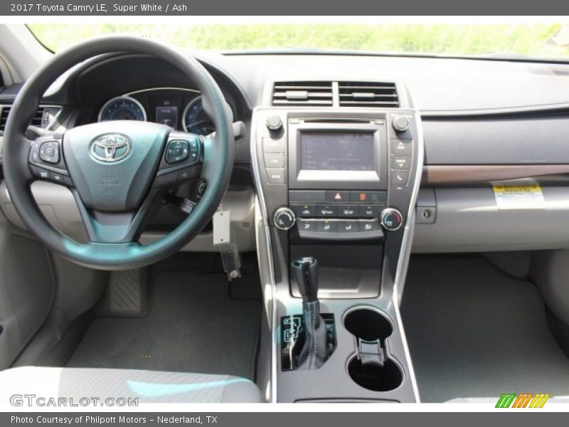 Super White / Ash 2017 Toyota Camry LE