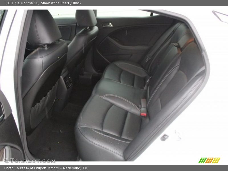 Snow White Pearl / Black 2013 Kia Optima SX