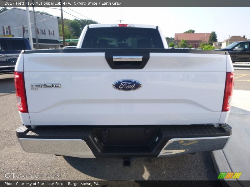 Oxford White / Earth Gray 2017 Ford F150 XLT SuperCab 4x4