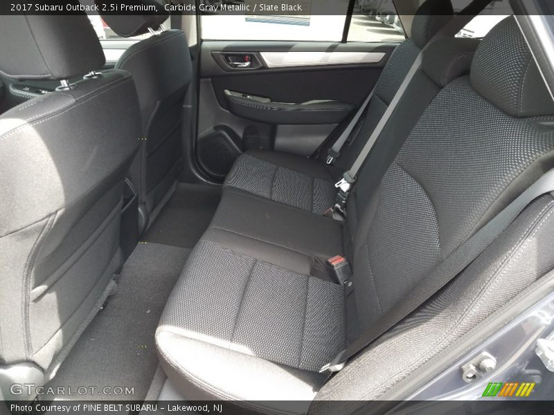Carbide Gray Metallic / Slate Black 2017 Subaru Outback 2.5i Premium