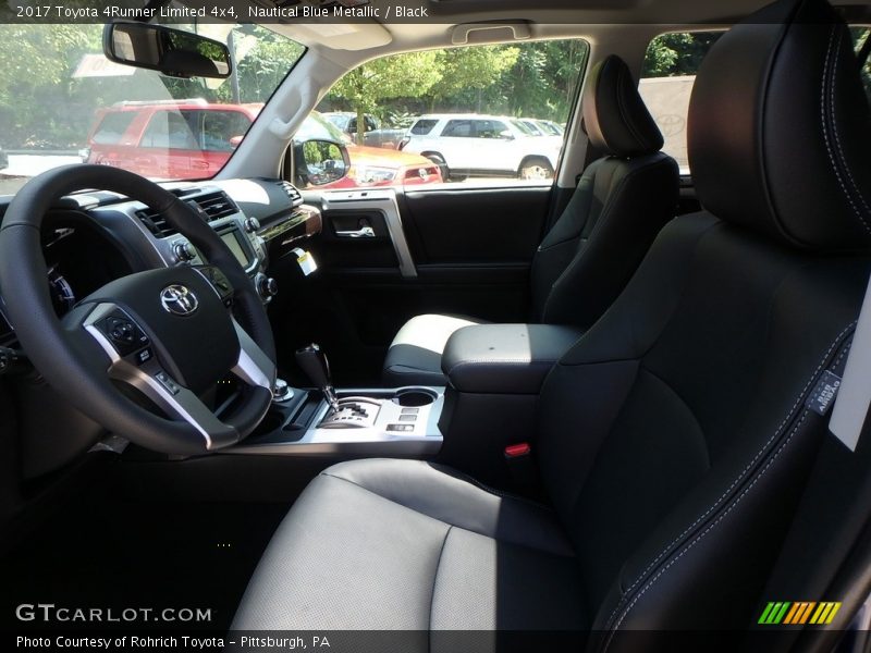 Nautical Blue Metallic / Black 2017 Toyota 4Runner Limited 4x4
