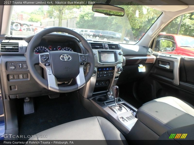 Nautical Blue Metallic / Black 2017 Toyota 4Runner Limited 4x4