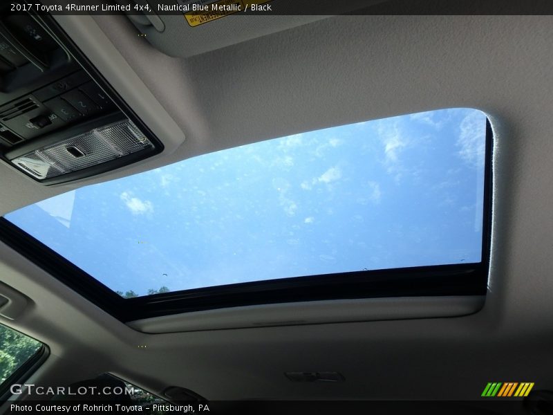 Nautical Blue Metallic / Black 2017 Toyota 4Runner Limited 4x4