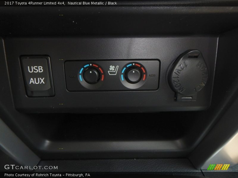 Nautical Blue Metallic / Black 2017 Toyota 4Runner Limited 4x4