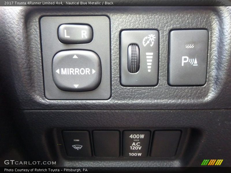 Nautical Blue Metallic / Black 2017 Toyota 4Runner Limited 4x4