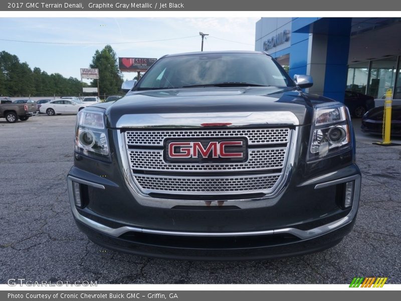 Graphite Gray Metallic / Jet Black 2017 GMC Terrain Denali