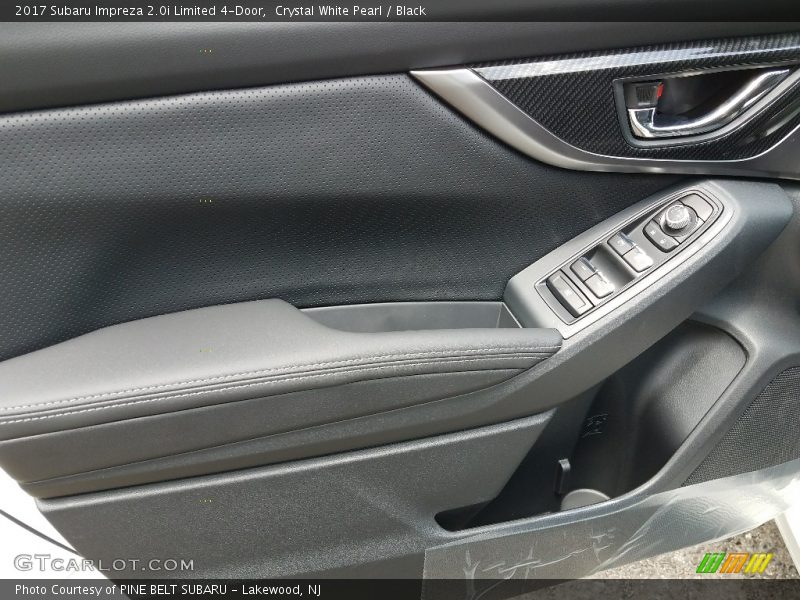 Crystal White Pearl / Black 2017 Subaru Impreza 2.0i Limited 4-Door