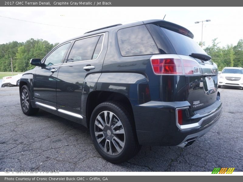 Graphite Gray Metallic / Jet Black 2017 GMC Terrain Denali