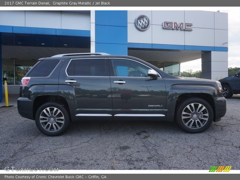 Graphite Gray Metallic / Jet Black 2017 GMC Terrain Denali