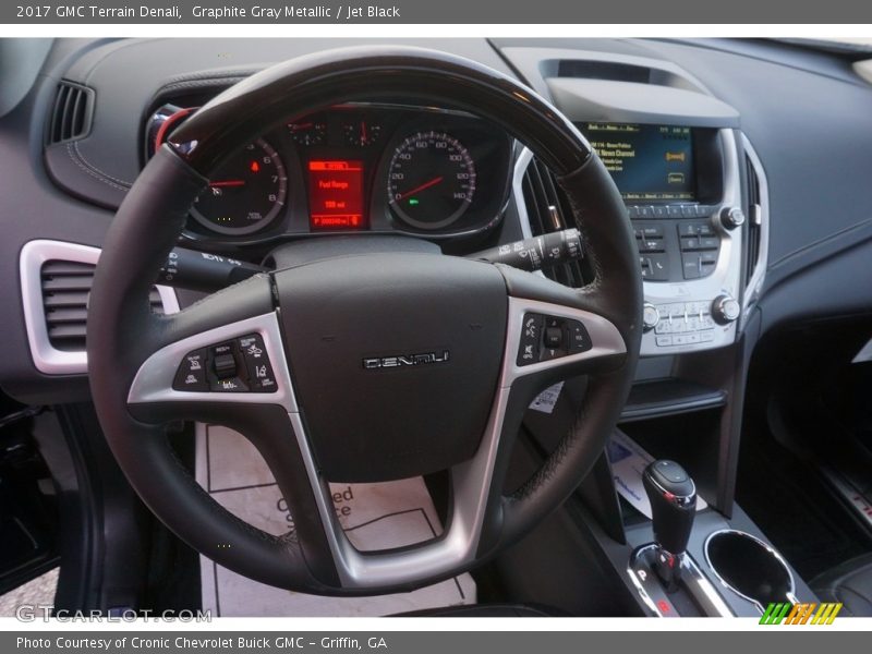 Graphite Gray Metallic / Jet Black 2017 GMC Terrain Denali