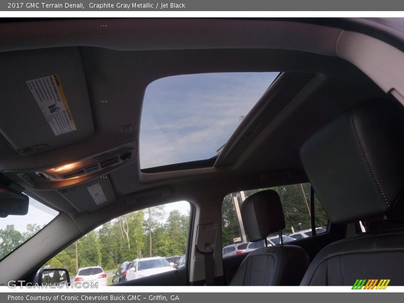 Graphite Gray Metallic / Jet Black 2017 GMC Terrain Denali