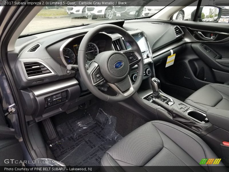  2017 Impreza 2.0i Limited 5-Door Black Interior