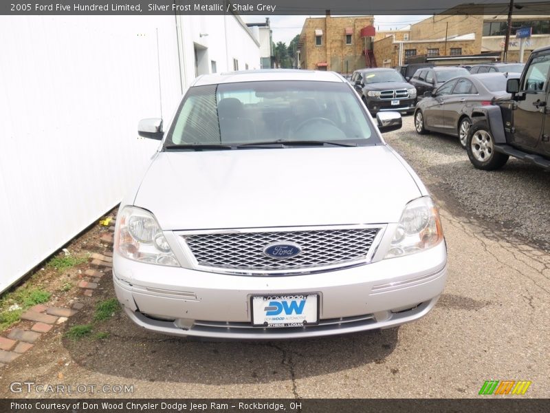 Silver Frost Metallic / Shale Grey 2005 Ford Five Hundred Limited