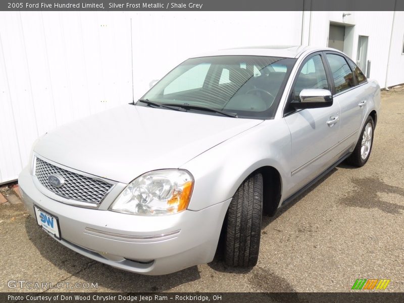 Silver Frost Metallic / Shale Grey 2005 Ford Five Hundred Limited