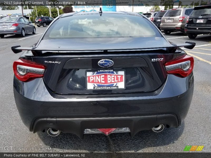 Dark Gray Metallic / Black 2017 Subaru BRZ Limited