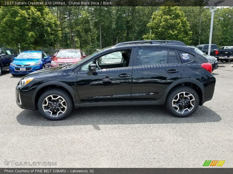 Crystal Black Silica / Black 2017 Subaru Crosstrek 2.0i Limited