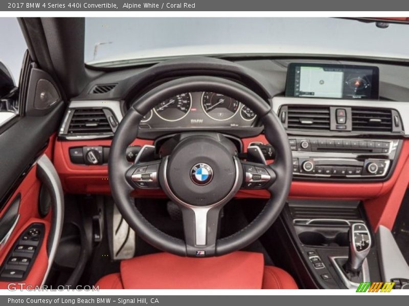Dashboard of 2017 4 Series 440i Convertible