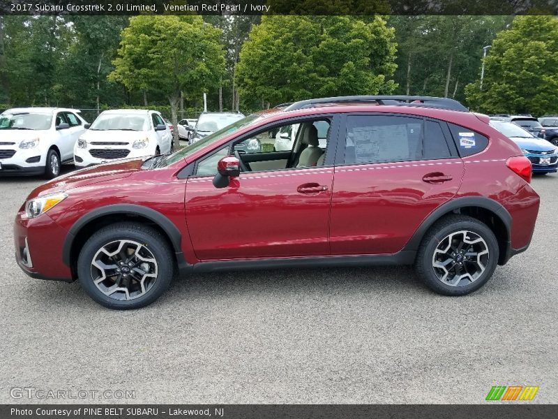 Venetian Red Pearl / Ivory 2017 Subaru Crosstrek 2.0i Limited