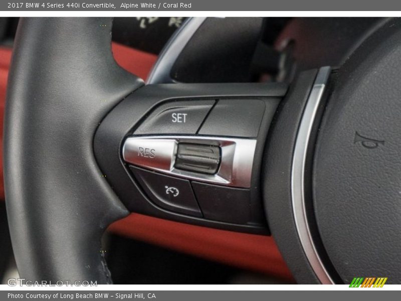 Controls of 2017 4 Series 440i Convertible
