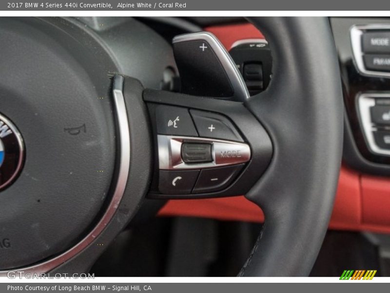 Controls of 2017 4 Series 440i Convertible