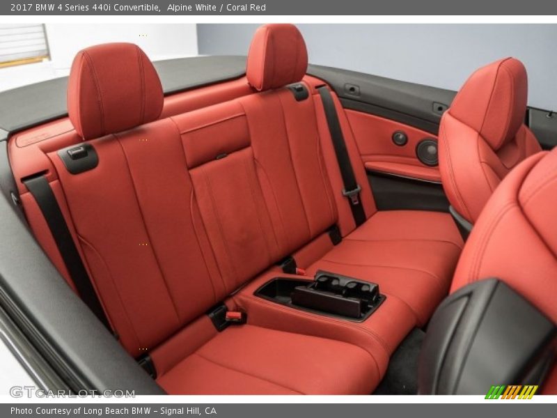 Rear Seat of 2017 4 Series 440i Convertible