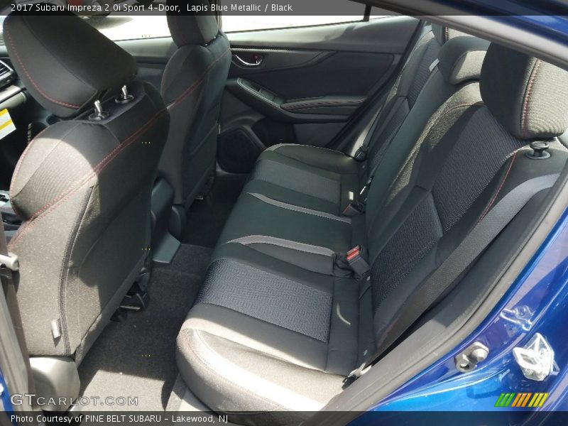 Lapis Blue Metallic / Black 2017 Subaru Impreza 2.0i Sport 4-Door