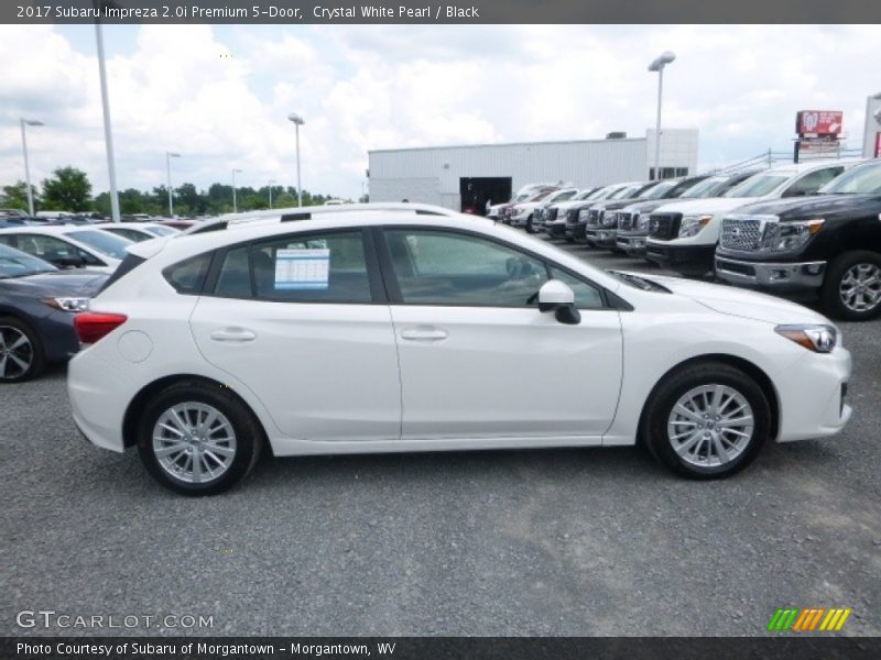 Crystal White Pearl / Black 2017 Subaru Impreza 2.0i Premium 5-Door