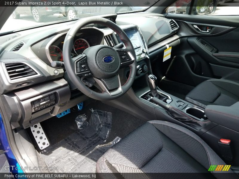 Lapis Blue Metallic / Black 2017 Subaru Impreza 2.0i Sport 4-Door