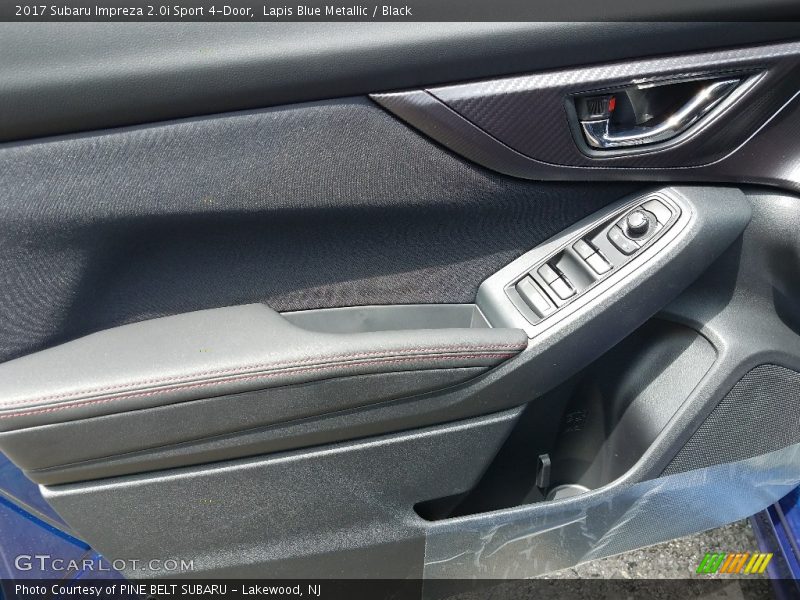 Lapis Blue Metallic / Black 2017 Subaru Impreza 2.0i Sport 4-Door
