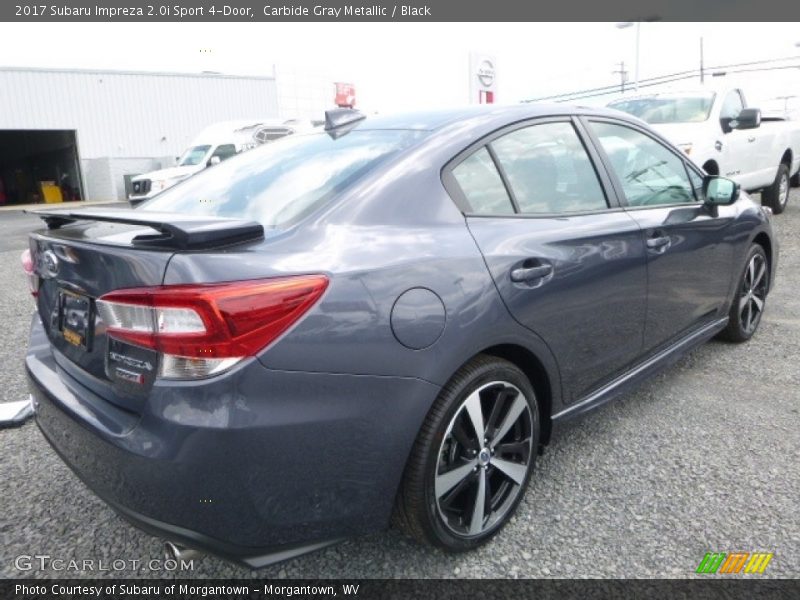 Carbide Gray Metallic / Black 2017 Subaru Impreza 2.0i Sport 4-Door