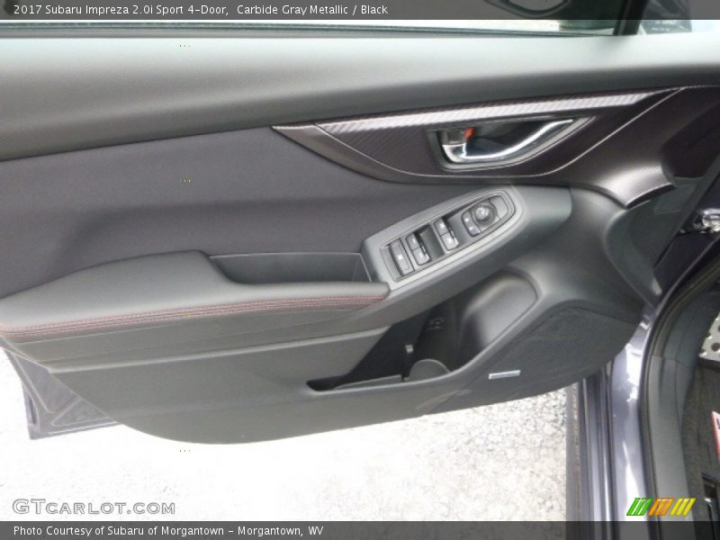 Carbide Gray Metallic / Black 2017 Subaru Impreza 2.0i Sport 4-Door