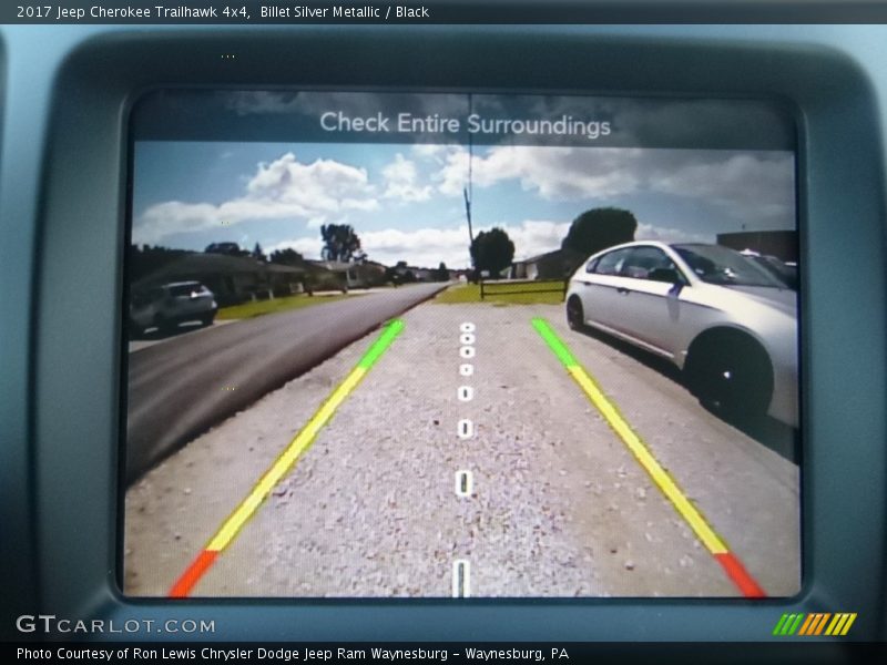 Billet Silver Metallic / Black 2017 Jeep Cherokee Trailhawk 4x4