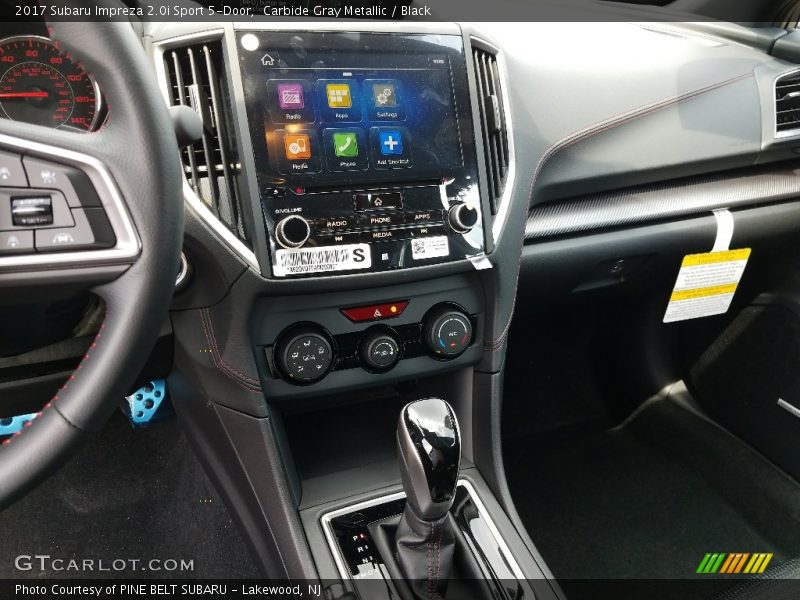 Carbide Gray Metallic / Black 2017 Subaru Impreza 2.0i Sport 5-Door