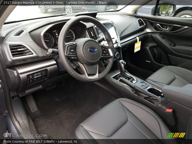  2017 Impreza 2.0i Limited 5-Door Black Interior