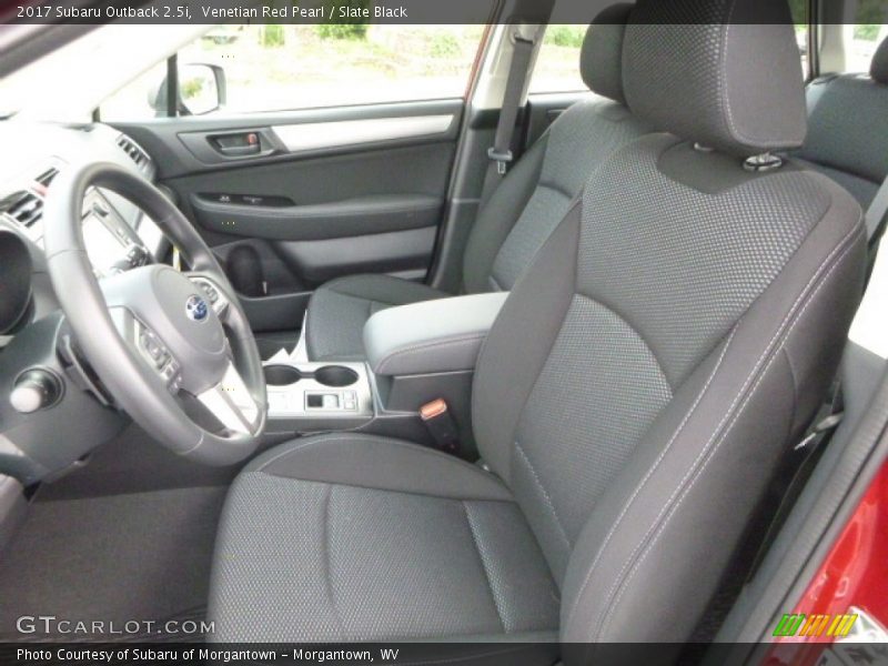 Venetian Red Pearl / Slate Black 2017 Subaru Outback 2.5i