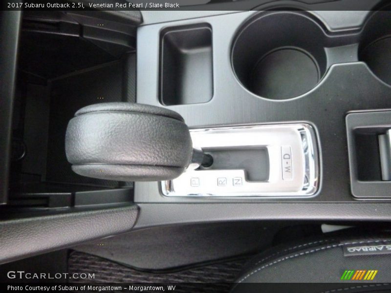 Venetian Red Pearl / Slate Black 2017 Subaru Outback 2.5i