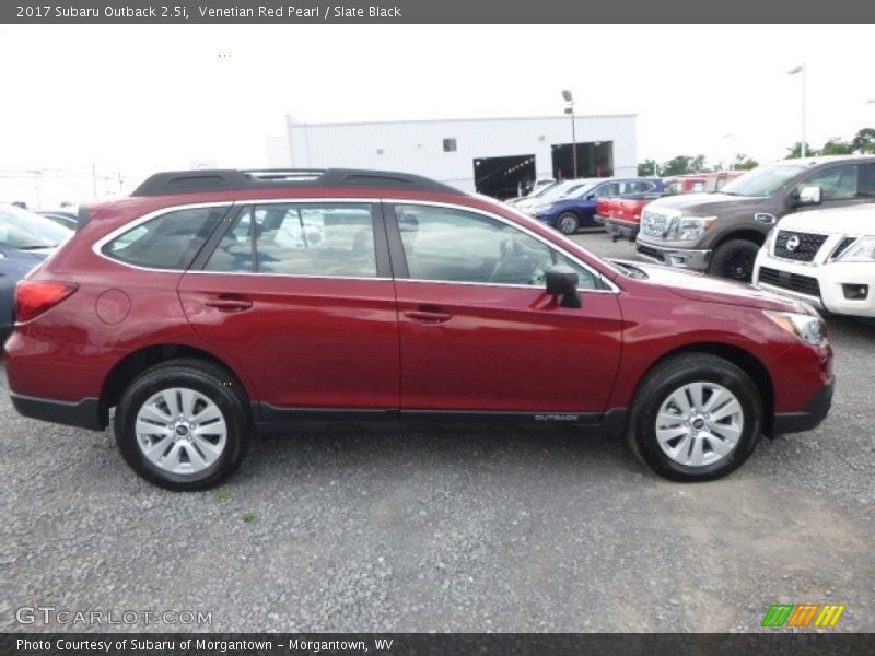 Venetian Red Pearl / Slate Black 2017 Subaru Outback 2.5i