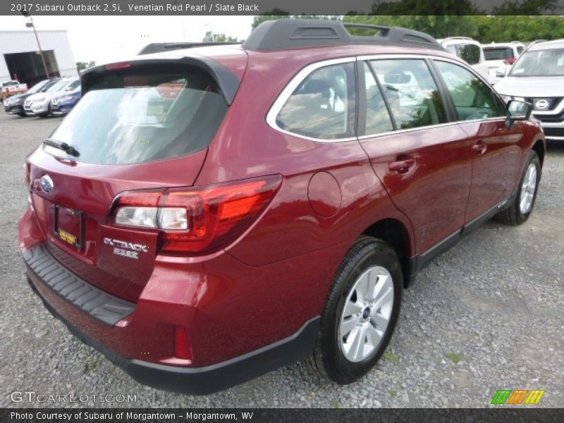 Venetian Red Pearl / Slate Black 2017 Subaru Outback 2.5i