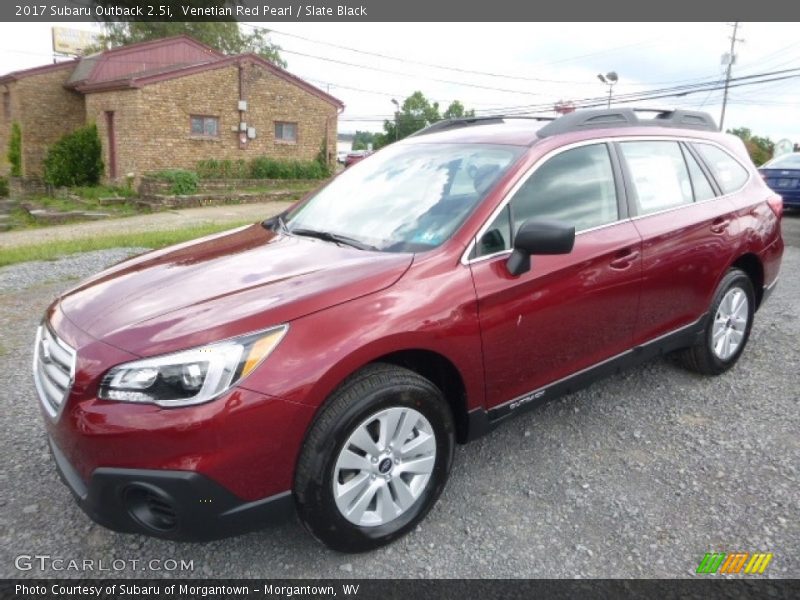 Venetian Red Pearl / Slate Black 2017 Subaru Outback 2.5i