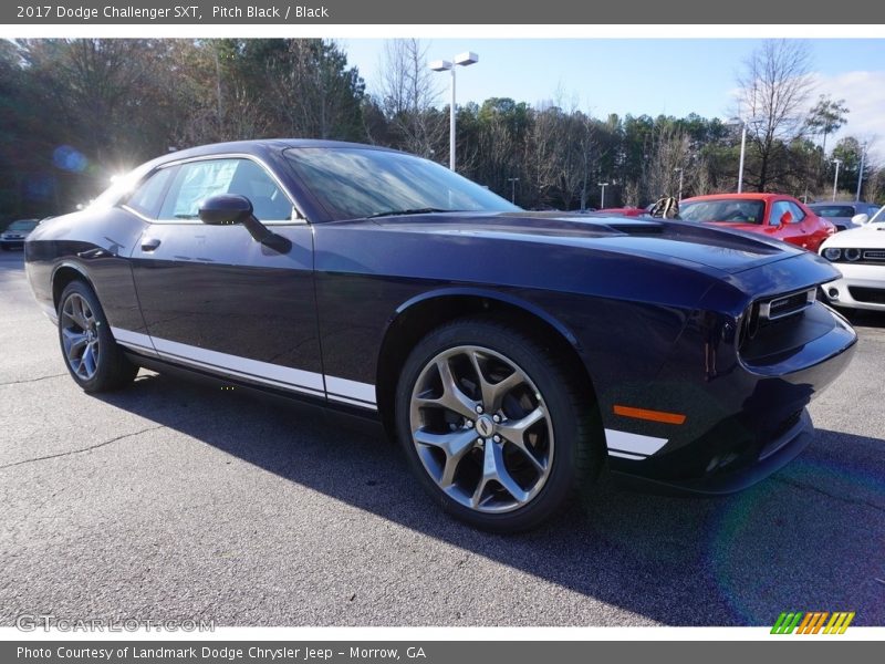 Pitch Black / Black 2017 Dodge Challenger SXT