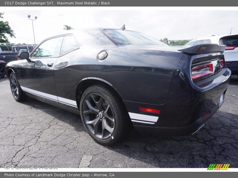 Maximum Steel Metallic / Black 2017 Dodge Challenger SXT