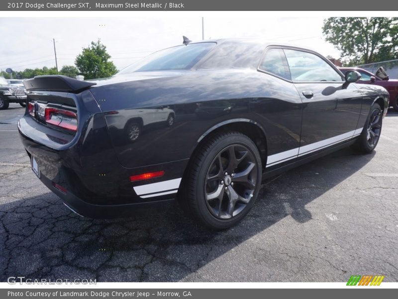 Maximum Steel Metallic / Black 2017 Dodge Challenger SXT
